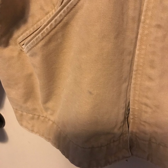 Men’s Carhartt Detroit Cotton Canvas Worker Jacket Regular Large Vintage - Picture 3 of 16